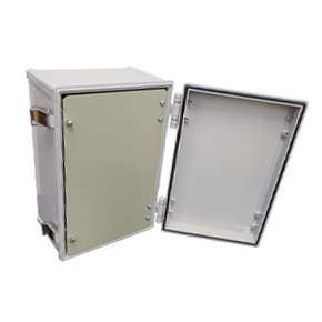 플라스틱 하이박스 구형 이중도어 제어함 F